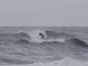 SUP in der Welle am Oststrand